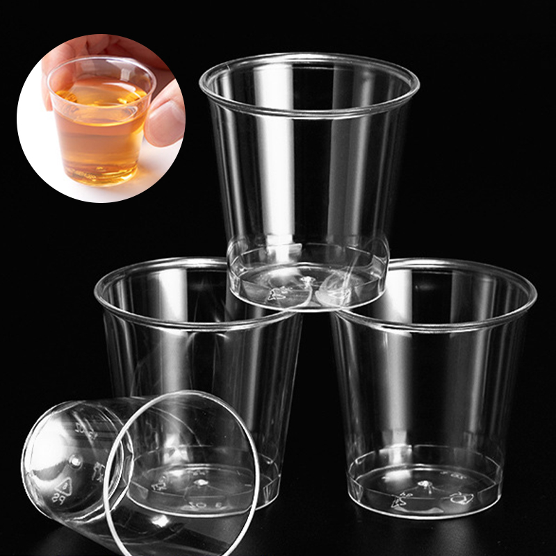 Sauce Dipping Cup - 50 قطعة صغيرة من البلاستيك الصلب
