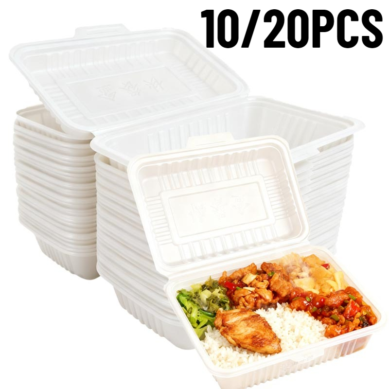 Meal Prep Bowl - 10/20 قطعة صناديق الغداء القابل للتصرف