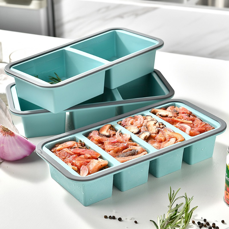 Meal Prep Template - قوالب تجميد كبيرة للثلج - صواني
