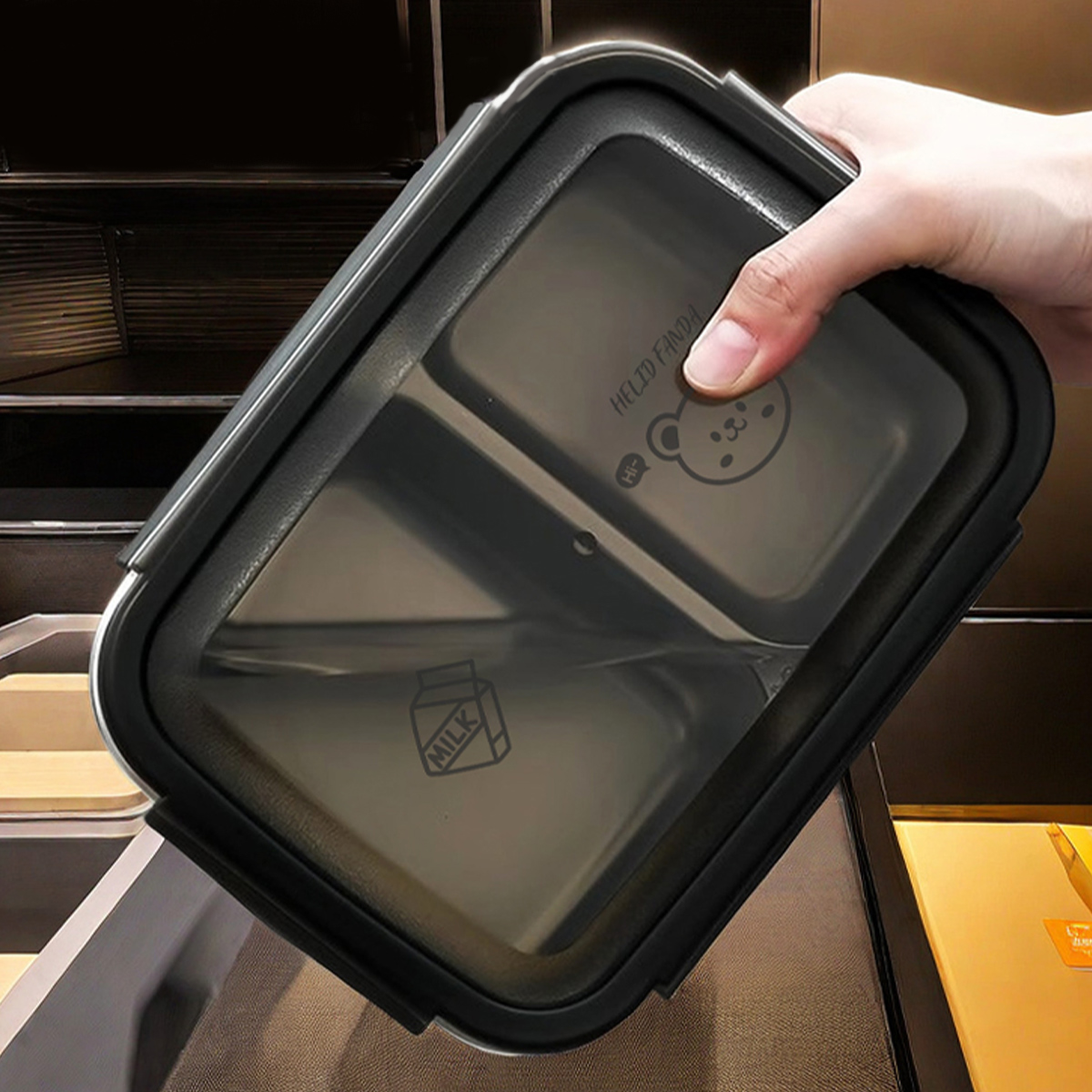WORTHBUY 2/3 شبكات 304 صندوق غ - مراجعة Meal Prep Bowl وسعره