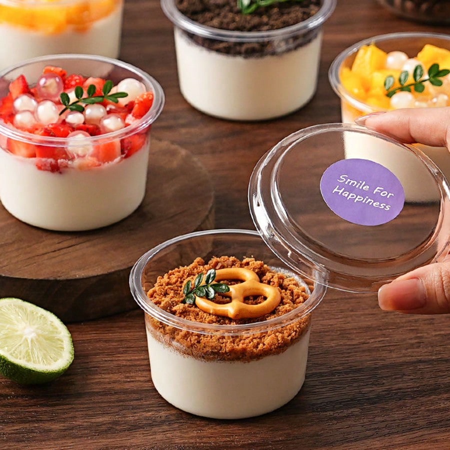50/100 قطعة 250 مللي أكواب بود - مراجعة Sauce Dipping Cup وسعره