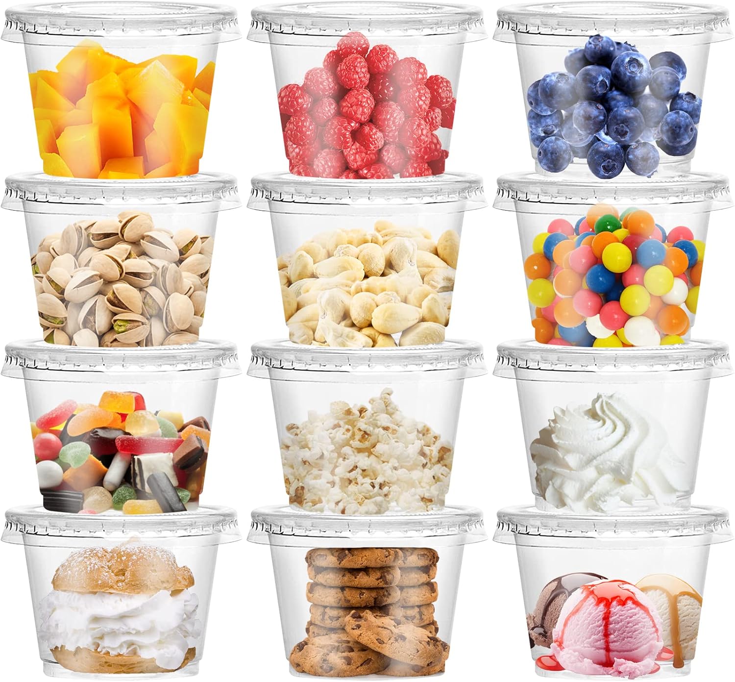 أكواب بلاستيكية للبارفيه سعة 8 - مراجعة Sauce Dipping Cup وسعره